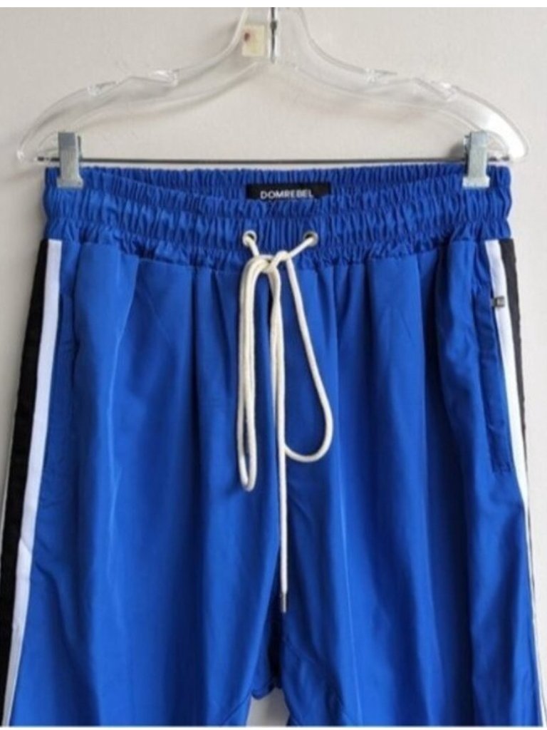 Domrebel Relaxed Track Pants/Joggers - Blue — image 6 of 8